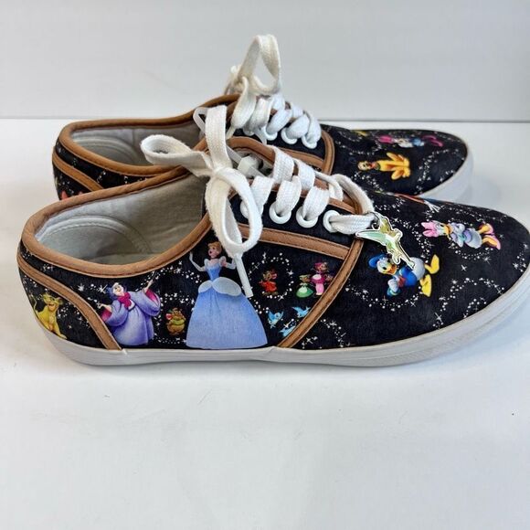 Rare Bradford Exchange Disney sneakers, sz 7 - Picture 3 of 9